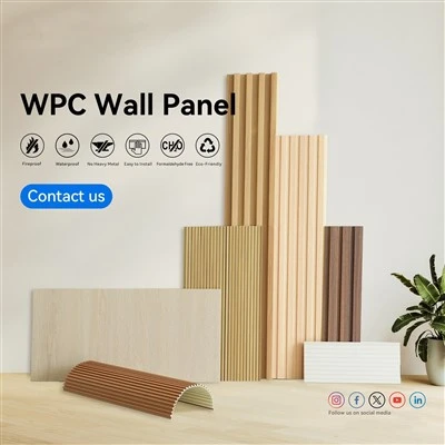 Panel de pared de WPC ecológico